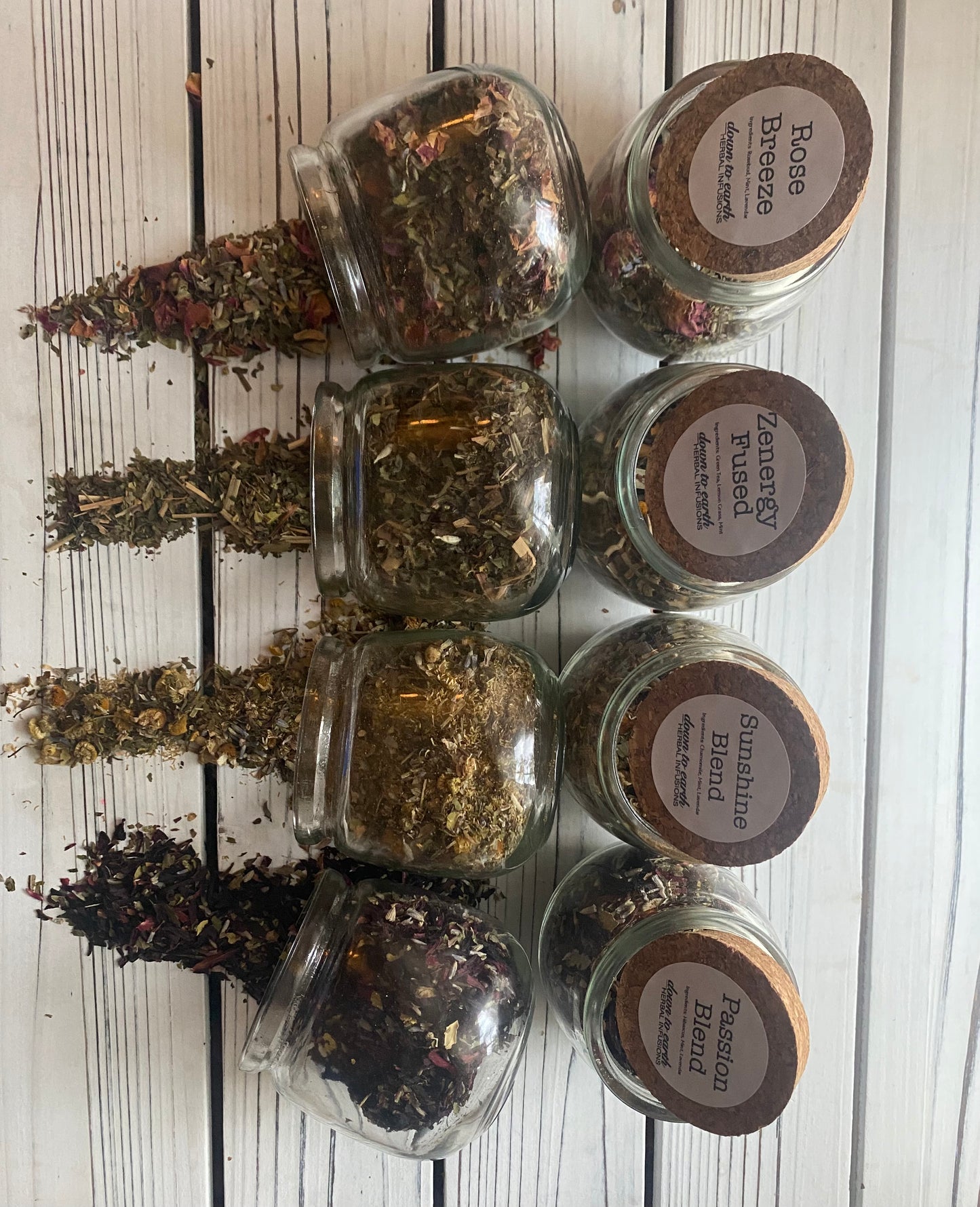 DTEHI Signature Blend Loose Leaf Teas 7oz Jar