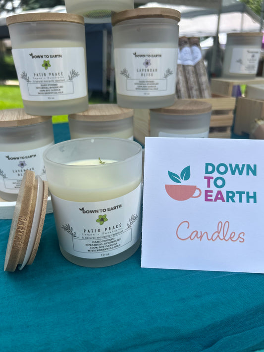 Botanical Sprinkled Soy Wax Candle